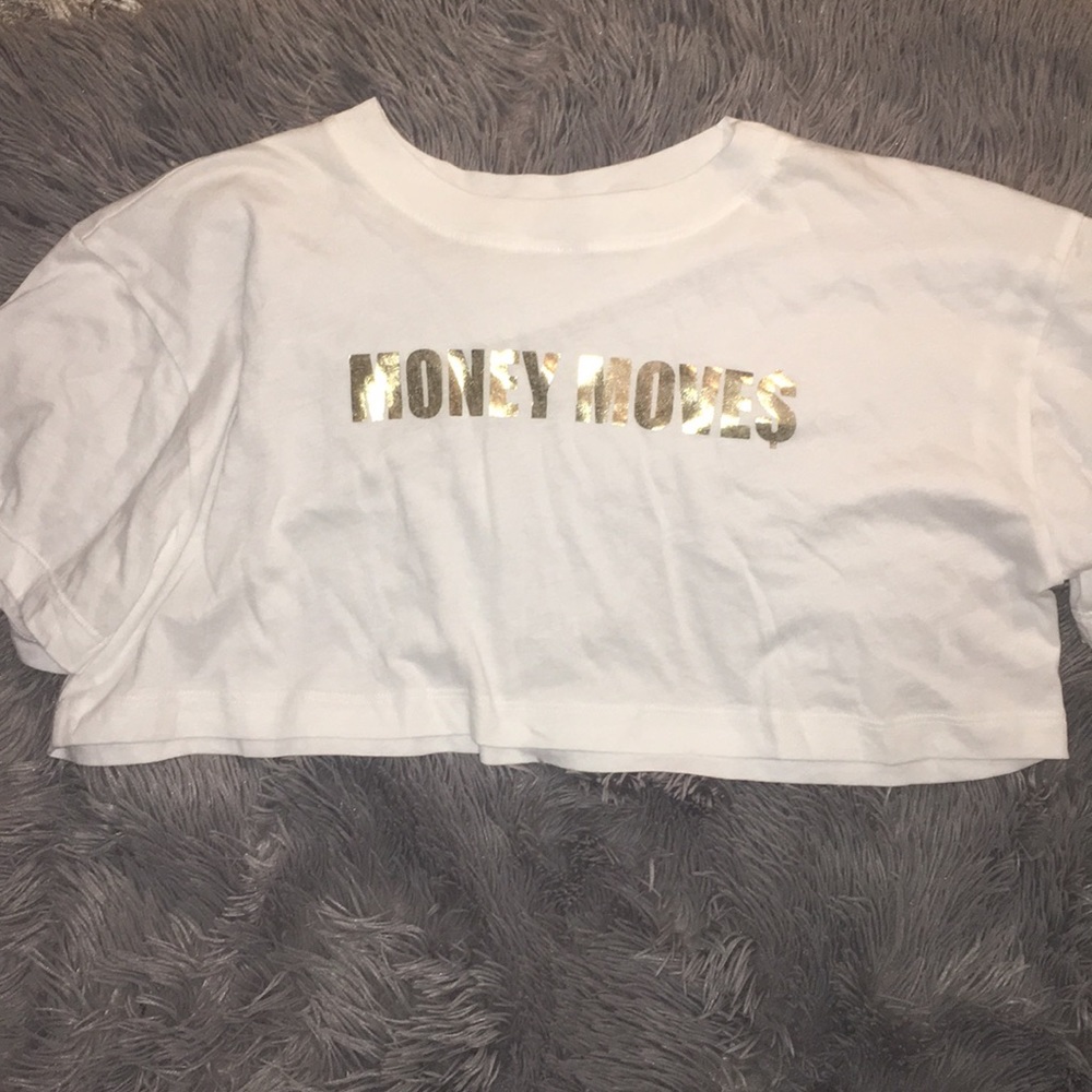 “Money Moves” crop top